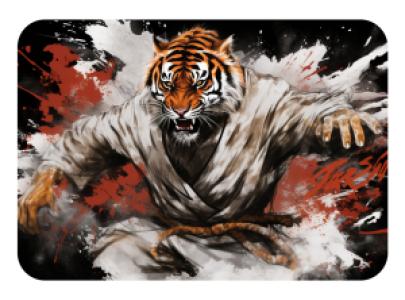 Karate tigris