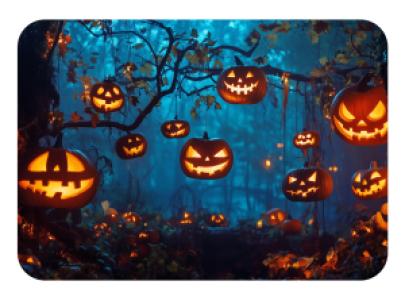 Lámpás Tökök Erdője – Halloween Dekor