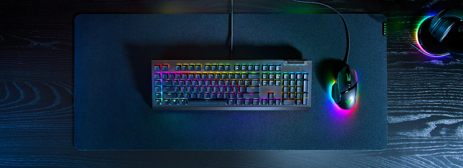 Razer BlackWidow V4 X Green Switch Keyboard Black US